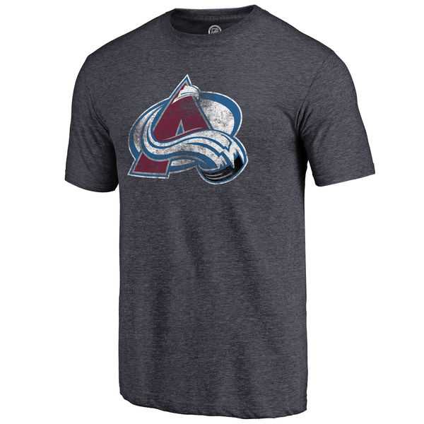 Men's Colorado Avalanche Distressed Team Primary Logo Tri Blend T-Shirt Navy FengYun,We sell and wholesale Men's Colorado Avalanche Distressed Team Primary Logo Tri Blend T-Shirt Navy FengYun on line form chian!